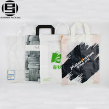 Großhandel weiß billig recyclebar Schleife Griff Tasche zum Einkaufen